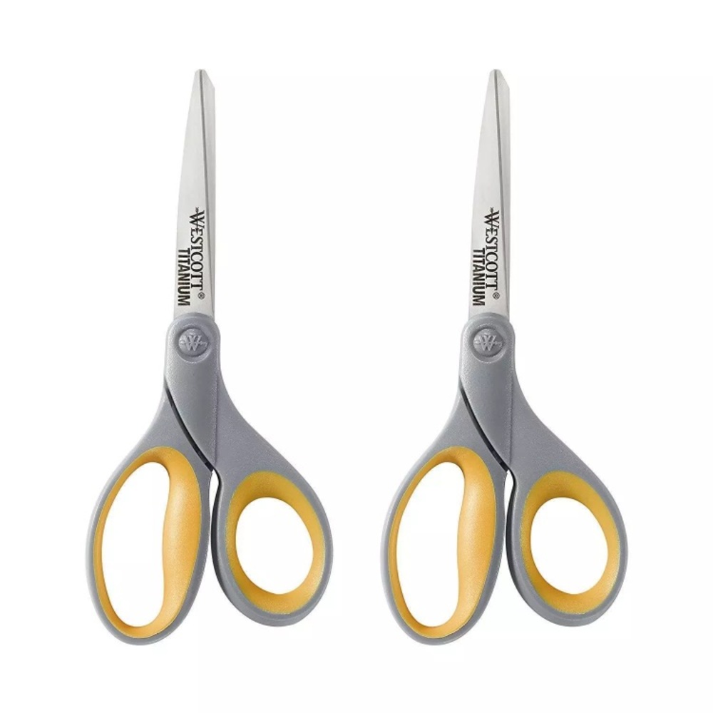 Wescott Double Pack Titanium Heavy Scissors NIP